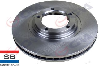 ÖN FREN AYNASI STAREX 2.5TCI/CRDİ 02 H100 2.5CRDİ 03-06 274X26X5DL HAVALI resmi