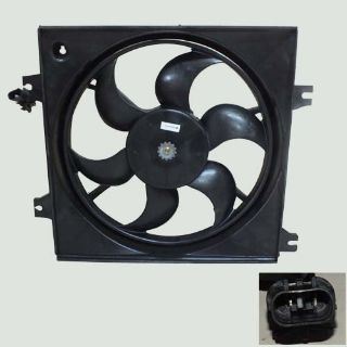 FAN MOTORU ACCENT 1.3-1.5-1.6 00-05 12V / 84W / ÇAP:320MM AC KLİMASIZ resmi