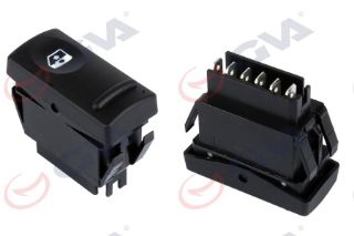 CAM AÇMA ANAHTARI ÖN SAĞ RENAULT 19 -MASTER TEKLİ resmi