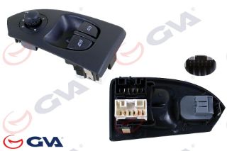 CAM AÇMA ANAHTARI FIAT DUCATO JTD 06- SOL ÇİFTLİ-ÇERÇEVELİ-AYNA AYARLI resmi