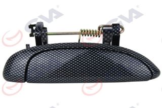 DIŞ KAPI KOLU SAĞ ÖN-ARKA KARBON FİBER CLİO 98-04 -MEGANE 95-02 resmi