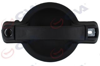DIŞ KAPI KOLU ARKA SAĞ ANAHTAR DELİKLİ SİYAH DESENLİ DOBLO 00-09 resmi