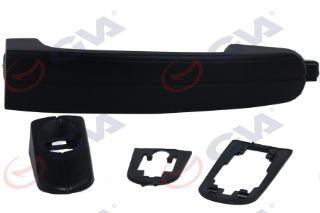 DIŞ KAPI KOLU KAPAKLI ÖN ANAHTAR DELİKLİ SİYAH FOCUS 05-12 resmi