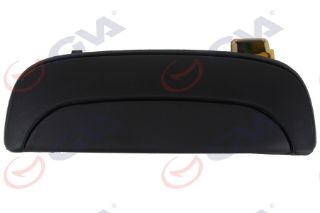 DIŞ KAPI KOLU ÖN SOL SİYAH DESENLİ H100 94-08 resmi
