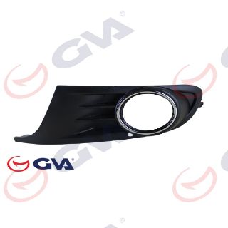 ÖN TAMPON SİS ÇERÇEVESİ SİSLİ NİKELAJLI SOL GOLF 6 2009-2013 resmi