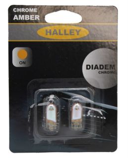 AMPUL 12V T10 BÜYÜK DIPSIZ CHROME AMBER PHILIPS TIP resmi