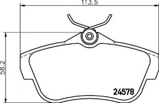 FREN BALATASI ARKA EXPERT II EXPERT II TEPEE 07>FIAT resmi