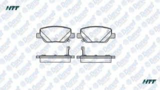 FREN DİSK BALATA ARKA EGEA 1.4 1.3 1.6D MULTIJET 15> resmi