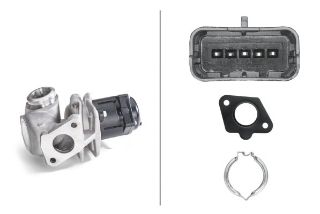 EGR VALFİ P107 P1007 P207 P206 206+ (T3E) BİPPER C1 C2 C3 (I II III) C3 PLURIEL NEMO DV4TD (1,6HDI 8V) FİESTA 1,4 TDC 02>08 resmi