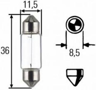 AMPUL 24V SV 8 5 UNİVERSAL CV 0-11028771-1354863-1400001834-14405007-151030500-1814000008-1FZELEK0101-200818630-3600136106-407591- resmi