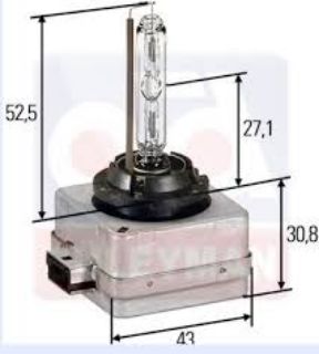 XENON AMPUL D3S 12V 35W TUM YENI MODEL XENON FARLAR ICIN ORTAK resmi