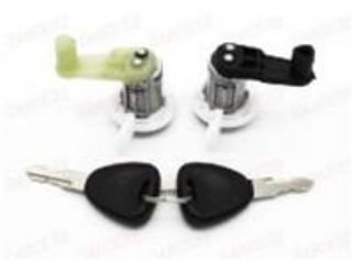 KAPI KİLİT ŞİFRE TAKIMI SOL-SAĞ ANAHTARLI MEGANE I-SCENIC I 1.4-1.6-1.9-2.0 96-03 resmi