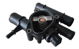 TERMOSTAT KOMPLE [ 89° ] CLIO HB-LAGUNA II-KANGOO-TRAFFIC-MEGANE-PRIMERA ESTATE - PRIMERA HB 1.9 DCI - MOVANO A 1.9 DTI - VIVARO A 1.9 DTI resmi