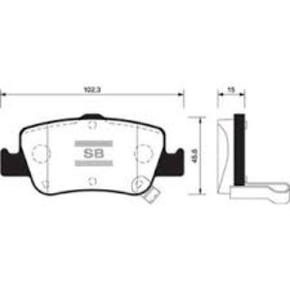 ARKA BALATA AURIS-COROLLA 1.4D4D 1.4 VVTI-1.6 VVTI-1.8 2.0D-4D-2.2D 07 12 1.3 1.6 13 resmi