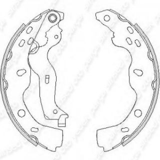 ARKA PABUÇ BALATA SUZUKİ: SX4 2006 FIAT: SEDICI 2006 resmi