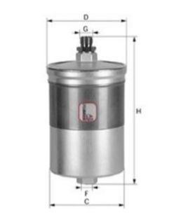 YAKIT FİLTRESİ M 102 W124-W201 85-95 resmi