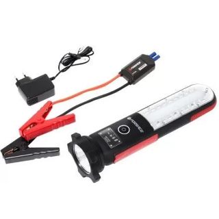 LED EL FENERİ DEPOLAMA VE ARAÇ ÇALIŞTIRMA İŞLEVİNE SAHİP ŞARJ EDİLEBİLİR 12V.12000MAH.400AMP. 480/60LUMEN-SİDE/END LİGHT . SU GEÇİRMEZ IP54. MAGİT. ŞARJ END. resmi