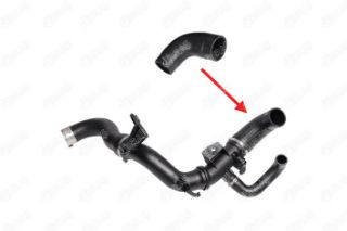 TURBO HORTUMU METAL BORU HARİÇ OK ILE GOSTERILEN KÜÇÜK HORTUM FIAT EGEA 1.4 - 1.6 resmi