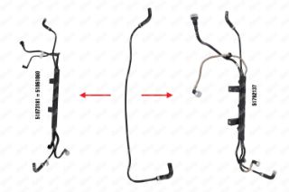 YAKIT HORTUMU FIAT YENI DOBLO 1.3 MULTIJET BRAKET HARIC resmi