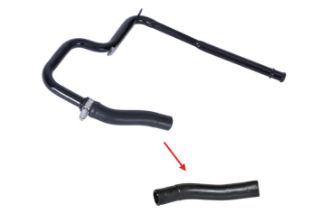 KALORİFER HORTUMU METAL BORU HARİÇ FORD TRANSİT CONNECT 1.8 TDCI 75 -90 HPFORD FOCUS I 1.8 TDCI resmi