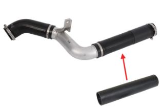 TURBO HORTUMU METAL BORU HARİÇ60MM X 71MM = 34CM OPEL ANTARA 2.2 CDTI.CHEVROLET CAPTIVA 2.2 CDTI. resmi