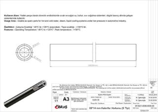 8MM X 14MM ÜNİVERSAL KALORIFER HORTUMU S TIPI resmi