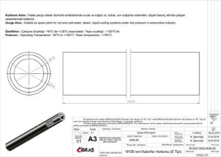 18MM X 26MMKALORİFER HORTUMU ( ÜNİVERSAL )S  TİPİ resmi