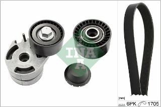 KANALLI V KAYIS SETI ( PEUGEOT : 206 1.4 HD 01-09 - CITROEN : BERLINGO 1.6 HDI 05-11 / FORD :FIESTA) resmi