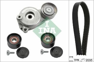 KANALLI V KAYIŞ SETİ (7PK2035, KUTUKLU) X164 09>12 W204 09>14 W212 09>15 W164 09>11 resmi
