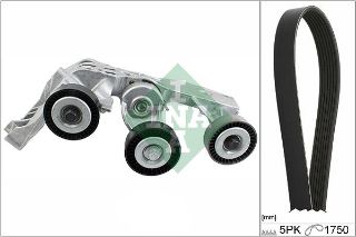 KANALLI KAYIŞ SETİ (5PK1750, KUTUKLU) A-CLASS W168 01>04 VANEO 414 02>05 resmi