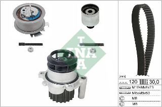 TRİGER SETİ SU POMPALI A2 00>05 AROSA 00>06 İBİZA 02>09 POLO 01>09 1.9TDI AMF BHC ATD AXR resmi
