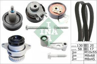 TRİGER SETİ SU POMPALI A2 02>05 LEON 00>06 TOLEDO II 00>06 GOLF IV 00>05 ATN AUS AZD BCB BAD 1.6 16V FSI resmi