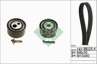 TRİGER SETİ BOXER II JUMPER II DW12UTED 2,2HDI (143 DIS KAYIŞ) resmi