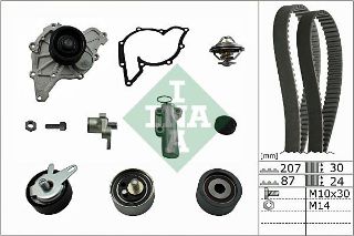 TRİGER SETİ+SU POMPASI (207) A4/A6/A8/SUPERB/PASSAT 2.5TDI 97- resmi