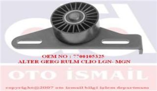 V KAYIŞ GERGİ RULMANI AYAKLI KLIMASIZ RENAULT CLİO II MEGANE I LAGUNA 1.4 16V 1.6 16V NAC KANGOO 1.4 8V E7J LAGUNA I MEGANE I 1.6 16V K4M 1.4 16V K4J resmi