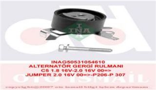 X EKSANTRİK GERGİ RULMANI P206-307-406-407-607-806-807-EXPERT-C4-C5-C8-XSARA-SCUDO 1.8 16V-2.0 16V resmi