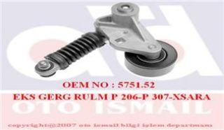 V KAYIŞ GERGİSİ KOMPLE 1.4/1.6 206  98- resmi