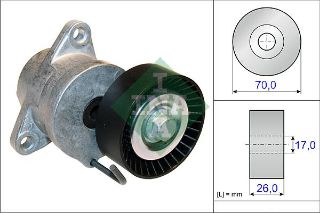 V KAYIŞ GERGİ RULMANI A20DT A20DTC A20DTH INSIGNIA ASTRA J ZAFİRA C CASCADA 09- resmi