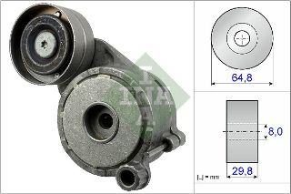V KAYIŞ GERGİSİ KOMPLE OM642 W204/212 09- resmi