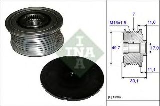 ALTERNATÖR KASNAĞI OM642-628 W164-221-219-220 02- resmi
