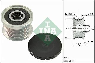 ALTERNATÖR RULMANI N43-N54 E81-E82-E87-E88-E90-E91-E92-E93-E60-E61-X5 E70 05-11 resmi