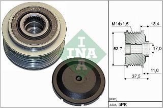 ALTERNATÖR RULMANI EGEA 1.4 1.6 CORSA E resmi