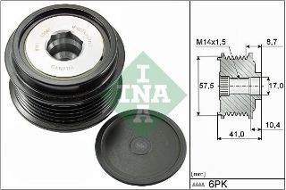 ALTERNATÖR RULMANI COROLLA AURIS YARİS 1,33 2010 -> resmi