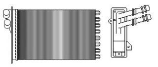 KALORIFER RADYATORU (VW GOLF 98-06  AUDI A3 97-03  SEAT LEON 00-06  SKODA OCTAVIA 97-11) resmi
