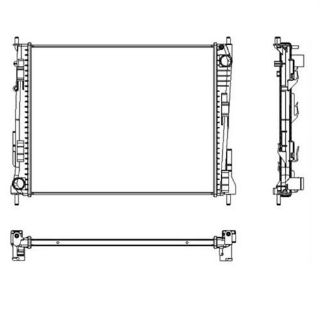 RADYATÖR TWNG 07 1.2-1.5 DCI-1.6 RS MEK AC 494X392X18 RA0230900 resmi