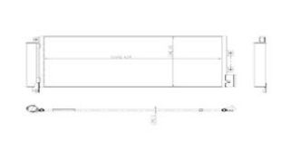 RADYATÖR KLİMA LİNEA 07-18 1.3JTD-1.4-1.6JTD M-T resmi