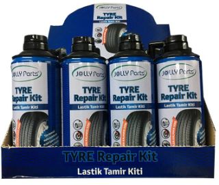 LASTİK TAMİR SPREYİ 400 ML. 20 PS YE KADAR ŞİŞİRİR resmi