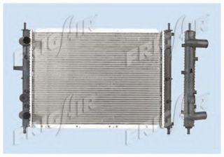 SU RADYATÖRÜ FIAT BRAVA / BRAVO I / MAREA 1.9TD 96-02 1 SIRA CU+PL BAKIR resmi