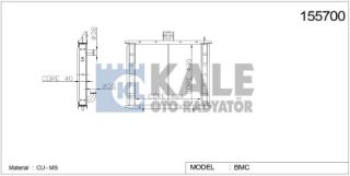 SU RADYATORU 2 SIRA PA  (BMC: MD LEVEND 3.0) resmi
