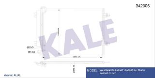 KÖNDENSER VOLKSWAGEN PASSAT CC resmi